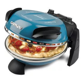   G3 Ferrari G10006 Forno Pizza Delizia Blue, eredeti kék színű olasz házi pizza sütő, 5 perc alatt, 400 fokon, 31cm-es pizza