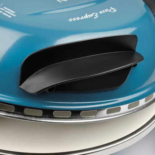 G3 Ferrari G10006 Forno Pizza Delizia Blue, eredeti kék színű olasz házi pizza sütő, 5 perc alatt, 400 fokon, 31cm-es pizza
