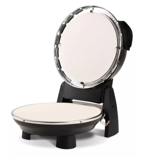 G3 Ferrari G10032 Forno Pizza Plus Snack Napoletana Black, fekete színű olasz házi pizza sütő, 5 perc alatt, 400 fokon, 31cm-es pizza