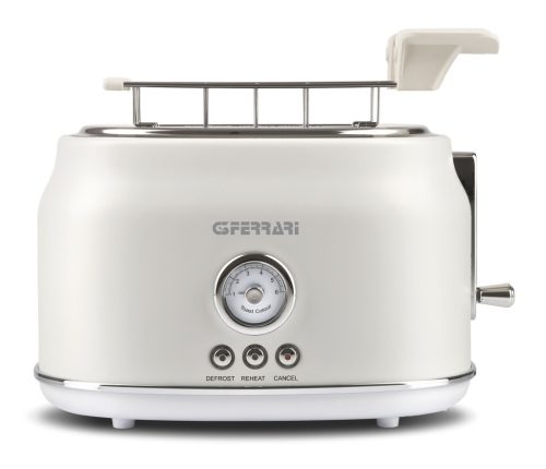 G3 Ferrari G10134 Kenyérpirító fehér színben, 815 W, 3 funkcióval
