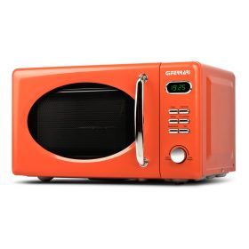   G3 Ferrari G10155 SAPORMIO VINTAGE Mikrohullámú sütő, 20 liter, 1.150W teljesítménnyel, narancssárga színben