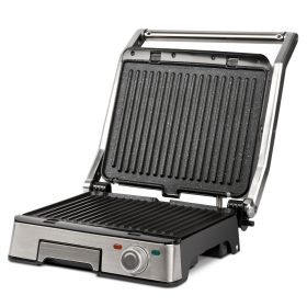   G3 Ferrari  G10185 Lavica Inox asztali kontaktgrill sütő, 2200W