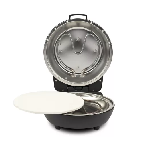 G3 Ferrari G10199 Pummarola Pizza pizzasütő, 31 cm természetes kordierit kőlappal, 1200W