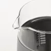 G3 Ferrari G10224 Tisaniere Glass hőfokszabályzású üveg vízforraló, digitális érintőkijelző, melegen tartás funkció, 1.7 liter (G1022400)