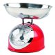 G3 Ferrari G20003 Mechanikus konyhai mérleg, 5 kg-ig, piros színben