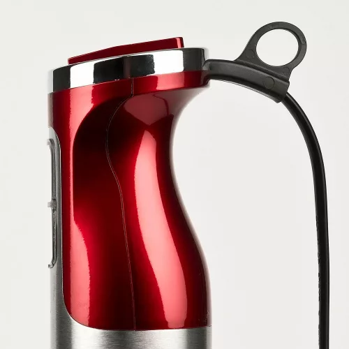 G3 Ferrari G20142 ANTELAO Kézi botmixer, erős, 8 sebességgel, 1000W-os motorral, hideg és meleg ételekhez, piros színben (G2014202)