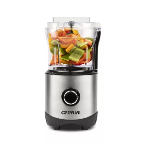 G3 Ferrari G20158 Chop & Drop Professzionális multifunkciós robotgép, aprító, szeletelő, daráló, 400 ml, 300W, 2 sebességes