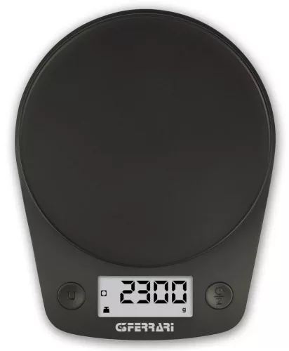 G3 Ferrari G20161 EQUA elektronikus háztartási konyhai mérleg 2 literes tállal, 0,1 g pontosság, 5 kg kapacitás