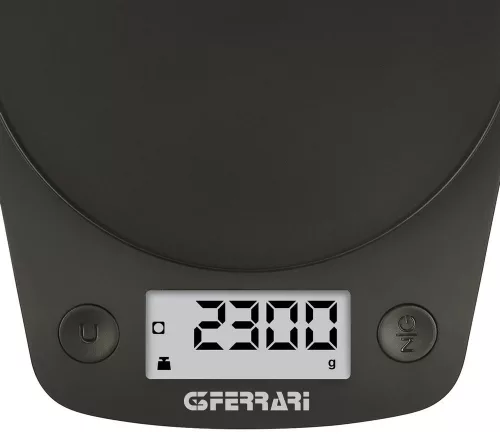 G3 Ferrari G20161 EQUA elektronikus háztartási konyhai mérleg 2 literes tállal, 0,1 g pontosság, 5 kg kapacitás