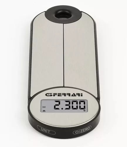 G3 Ferrari G20171 Vittoria összecsukható háztartási mérleg, 1g-5 kg méréshatár, gramm és mililiter méréssel (G2017100)