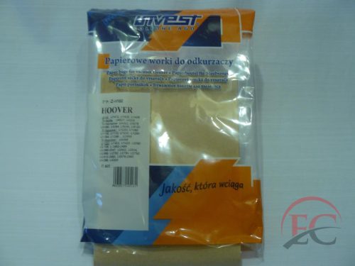 IZ-H180 INVEST HOOVER H4 / H14 /H18  KOMPATIBILIS PAPÍR PORZSÁK (5DB/CSOMAG)