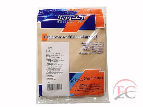 IZ-Y5 INVEST LG TB33 STB. KOMPATIBILIS PAPÍR PORZSÁK (5DB/CSOMAG)