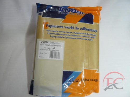 IZ-LA1 INVEST KOMPATIBILIS PAPÍR PORZSÁK (5DB/CSOMAG)