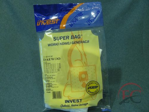 IZ-Y17S INVEST DAEWOO RC300 STB. KOMPATIBILIS MIKROSZÁLAS PORZSÁK (5DB/CSOMAG)