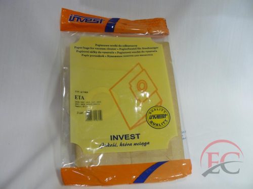 IZ-1404 INVEST ETA TAKARÍTÓGÉP 1441 / 2404 / 3404 KOMPATIBILIS PAPÍR PORZSÁK (5DB/CSOMAG)