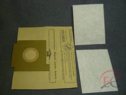 IZ-3000.0057 ZELMER 3000 INVEST KOMPATIBILIS PAPÍR PORZSÁK (5DB+2FILTER/CSOMAG)