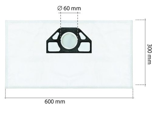 IZ-E26SP INVEST ELECTROLUX Z65 KARCHER 2201 STB.KOMPATIBILIS MIKROSZÁLAS PORZSÁK (5DB/CSOMAG)