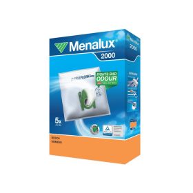   MENALUX 2000 BOSCH / SIEMENS G STB. GYÁRI MIKROSZÁLAS PORZSÁK (5DB+1FILTER/CSOMAG) 9001961466