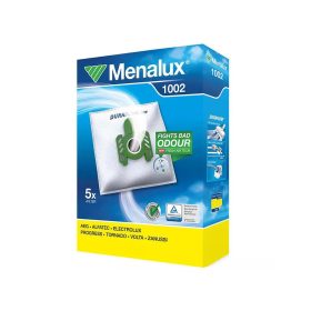   MENALUX 1002 ELECTROLUX XIO GR28 GYÁRI MIKROSZÁLAS PORZSÁK (5DB+1FILTER/CSOMAG) 9001961367