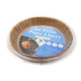   AIR FRYER SÜTŐPAPÍR FORRÓLEVEGŐS / OLAJ NÉLKÜLI SÜTŐHÖZ Ø20CM (50DB/CSOMAG)