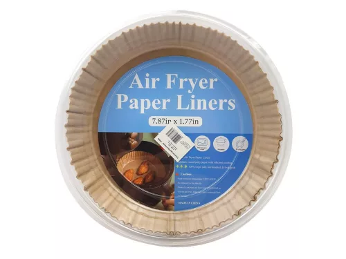 AIR FRYER SÜTŐPAPÍR FORRÓLEVEGŐS / OLAJ NÉLKÜLI SÜTŐHÖZ Ø20CM (50DB/CSOMAG)
