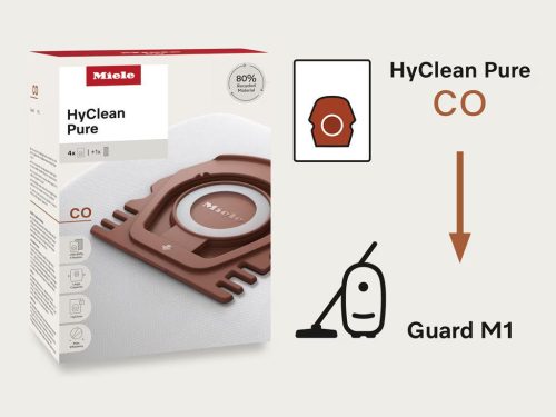 MIELE HYCLEAN PURE CO GUARD M1 GYÁRI MIKROSZÁLAS PORZSÁK 12557080 (4DB+1FILTER/CSOMAG)