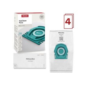   MIELE HYCLEAN PURE TU GUARD S1 / GUARD L1 GYÁRI MIKROSZÁLAS PORZSÁK 12557060 (4DB+1FILTER/CSOMAG)