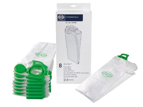 IZ-SBO4SGY SEBO DART 2 / DART 4 / FELIX GYÁRI MIKROSZÁLAS PORZSÁK (8DB/CSOMAG) S7029ER