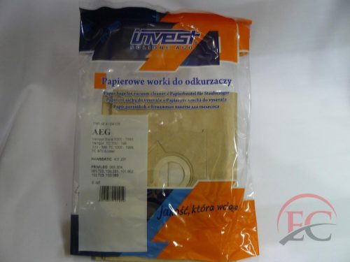 IZ-A124/125 INVEST AEG GR22...GR26 STB. KOMPATIBILIS PAPÍR PORZSÁK (5DB/CSOMAG)