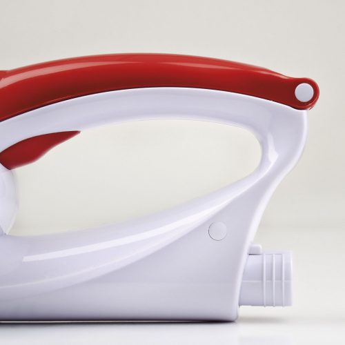 Girmi GT02 Elektromos reszelő, piros/fehér színben, 12 W, újratölthető, 2 féle reszelő görgővel