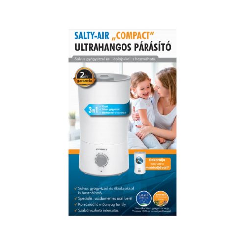 Vivamax GYVH47 Salty-Air „Compact” ultrahangos párásító 3in1