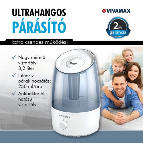 Vivamax GYVH60 Ultrahangos párásító