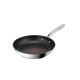TEFAL Infinite serpenyő, H8150425 24 cm acél indukciós