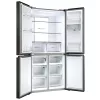 Haier HCR7818DWPT négyajtós hűtőszekrény, 467 liter, vízadagolós, fekete