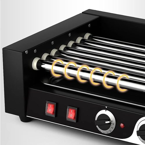 Timeless Gourmet Görgős virsli sütő-melegítő gép HOT DOG készítéshez (HOP1001653)