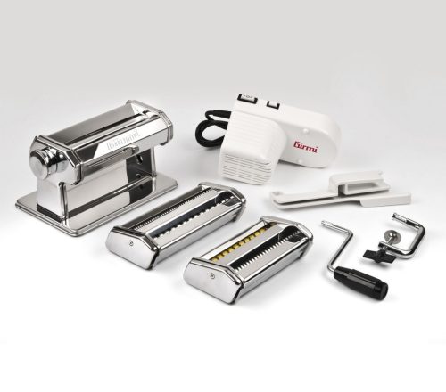 Girmi IM91 Elektromos tésztakészítő, 90W, 9 féle vastagság beállítás, 5 féle tészta (lasagne, tagliatelle, spagetti, reginette, fettuccine), 2 sebesség fokozat