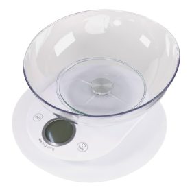   Vivax KS505BW tálas konyhai mérleg 2 tállal, max. 5kg, fehér