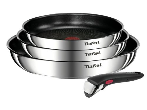 Tefal Serpenyő szettt 4 részes rozsdamentes Ingenio Emotion L897S474