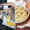 Livington Sumo Slicer forgódobos reszelő, szett cserélhető reszelőbetétekkel, M23194