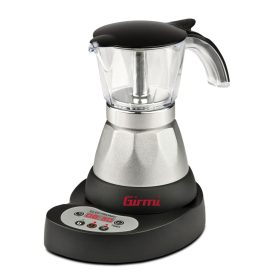   Girmi MC23 Moka Elettrica Elektromos kotyogós kávéfőző időzítővel, melegentartó funkcióval, LED kijelzővel