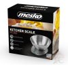 Mesko MS 3152 Digitális tálas konyhai mérleg – Inox