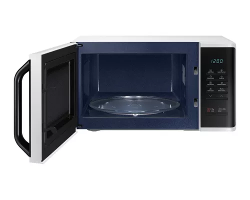 Samsung MS23K3513AW/EO Szabadonálló solo mikrohullámú sütő Gyors kiolvasztás funkcióval 23 L, fehér