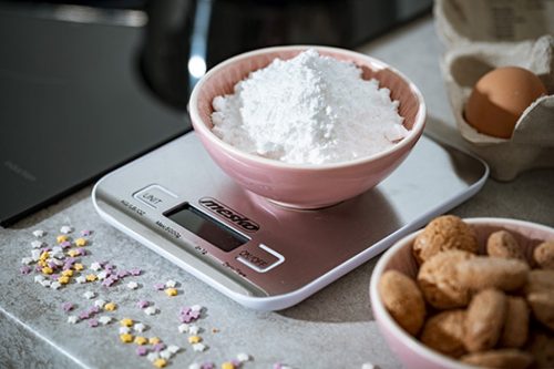 Mesko MS3169W digitális konyhai mérleg, inox