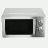 Aiwa MW-200SL NAMICOOK SILVER20 Rozsdamentes acél mikrohullámú sütő, 20 liter
