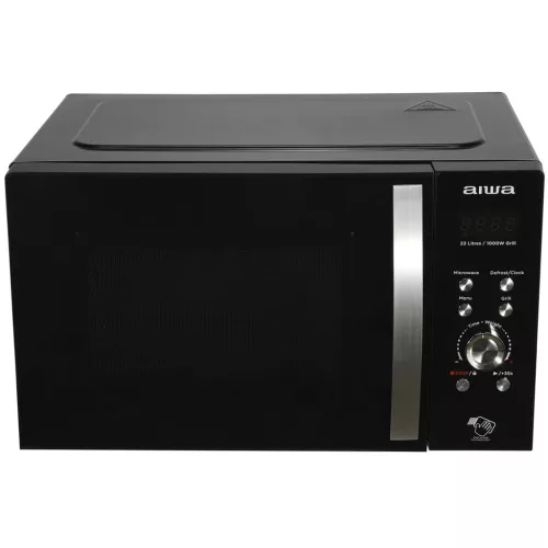 Aiwa MW-230DG/BK NAMICOOK CRYSTAL23 Mikrohullámú sütő, grillező funkcióval, 23 literes belső térrel