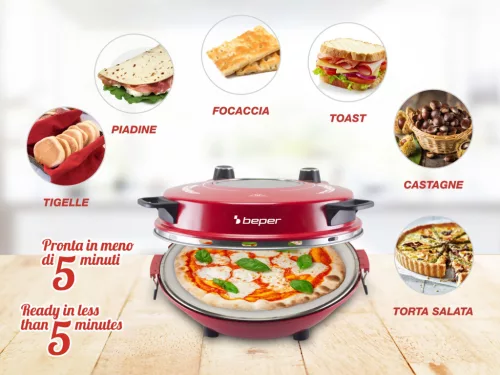 BEPER P101CUD301 Pizzasütő 1200W