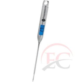   ProfiCook PC-DHT 1039 Digitális konyhai hőmérő, LCD kijelző, Rozsdamentes acél