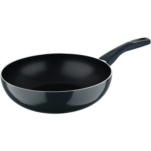 Pyrex PY-1133-GY  28cm Wok serpenyő indukciós - Fekete