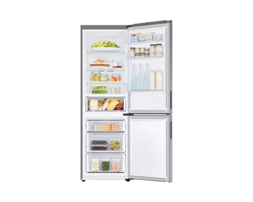 Samsung RB33B610ESA/EF Alulfagyasztós hűtőszekrény SpaceMax™ technológiával 344 L, fémes grafit