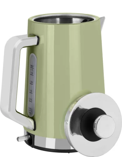ECG RK 1766 Vintage Olive Elektromos vízforraló 1,7L, 2200W